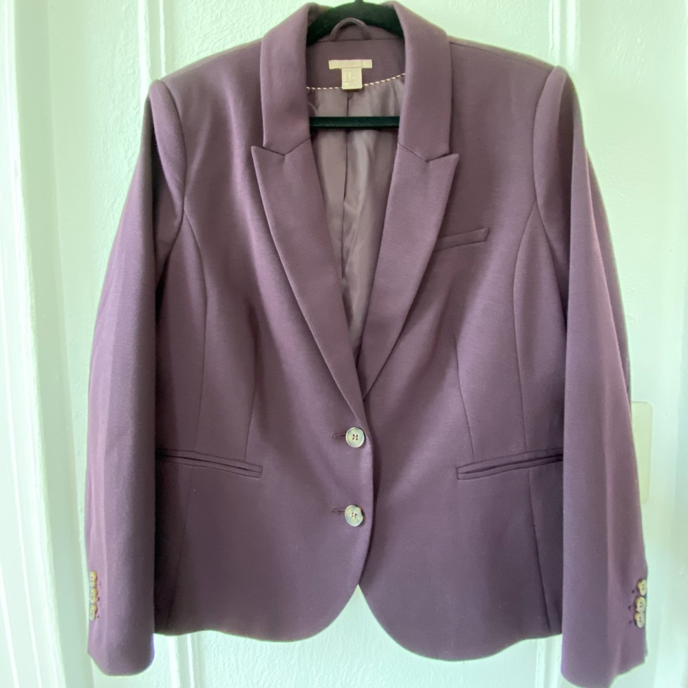 Purple Blazer